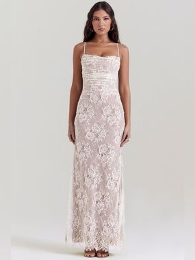 knee length dresses for ladies House of CB Belle Dress Hire Australia